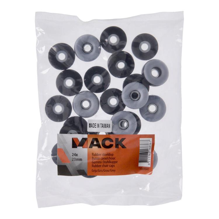 Mack 1069041 - capuchon de siège en caoutchouc gris ø 23 mm 24 pcs | 6 pièces
