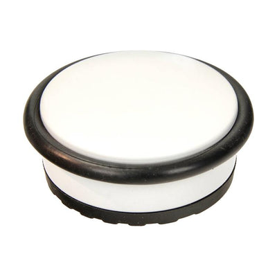 Mack 1069044 - butée de porte lourde blanc 1,3 kg ø 95mm hauteur 35mm | 6 pièces