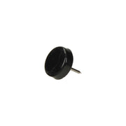 Mack 1066768 - clou planeur de chaise plastique noir ø 19 mm 12 pcs | 6 pièces - afbeelding 1