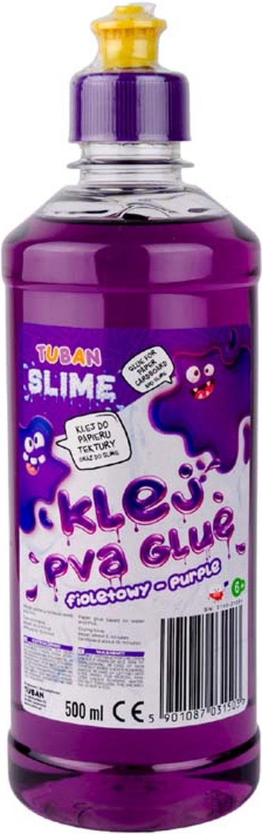 Tuban - colle pva pour slime - violet 500 ml
