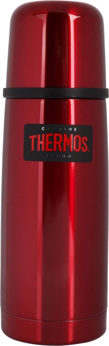 Bouteille isotherme Thermos fbb - 0l35 - rouge avec bouchon à vis
