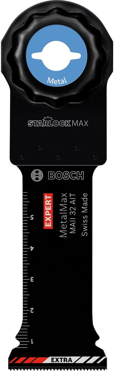 Bosch 2608900023 expert starlockmax lame de scie plongeante en carbure maiz 32 ait carbure, métal 32 x 70 mm 10