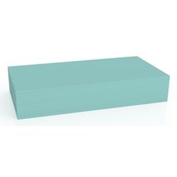 Cartes de présentation magnétoplan bleu rectangulaire 250 pièces