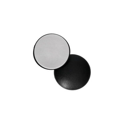 Mack 1069035 - butée de porte autocollante noir ø 40 mm 2 pcs | 6 pièces