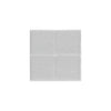 Mack 1069038 - super feutre autocollant blanc 34 x 34 mm 8 pcs | 12 pièces