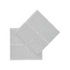 Mack 1069038 - super feutre autocollant blanc 34 x 34 mm 8 pcs | 12 pièces