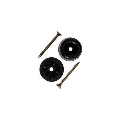 Mack 1069023 - butée de porte caoutchouc + vis noir 30 x 35 mm 2 pcs | 6 pièces