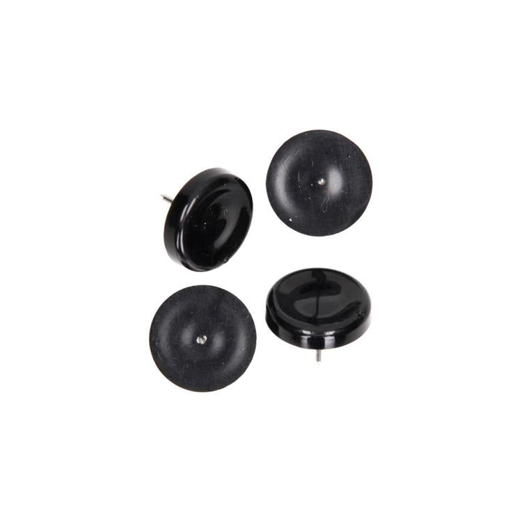 Mack 1066770 - clou planeur de chaise plastique noir ø 28 mm 4 pcs | 6 pièces