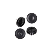 Mack 1066770 - clou planeur de chaise plastique noir ø 28 mm 4 pcs | 6 pièces - afbeelding 1