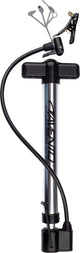 Pompe multifonctionnelle Avento avec manomètre - pompe à vélo - pompe sur pied - aluminium - incl. 3 pièces jointes