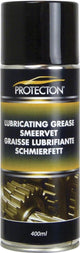 Graisse lubrifiante Protecton - lubrification et protection longue durée - pour pièces mobiles et coulissantes - réduit l'usure - résistante à l'eau - résistante à toutes les conditions météorologiques - 400 ml