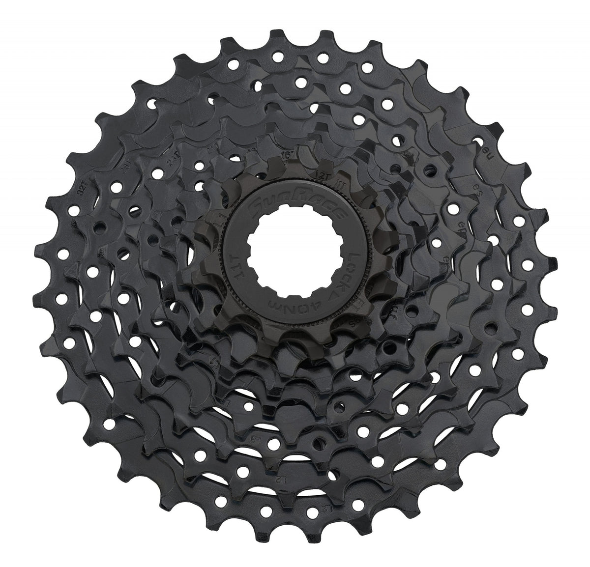 Cassette Sunrace 9v 11-36t Shimano noir