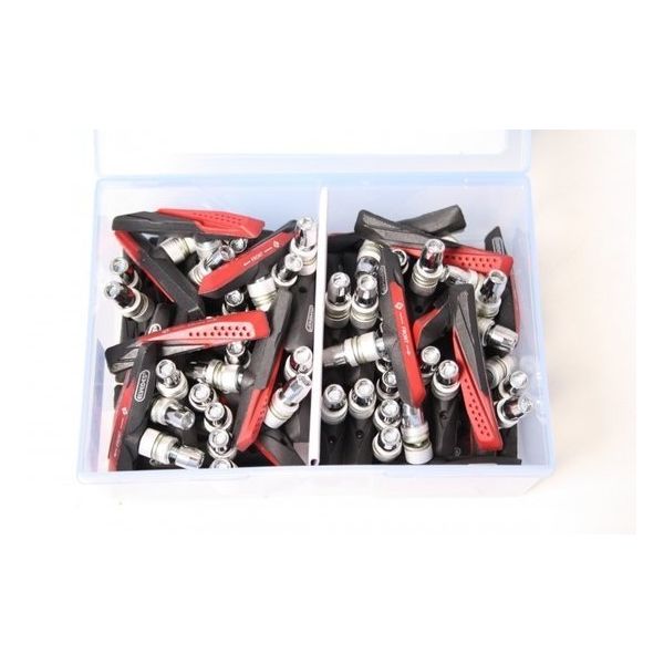 Jeu de plaquettes de frein Elvedes V-brake Allen Dual Compound (25 paires)