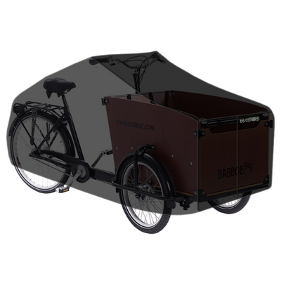 DS Couvre la couverture de vélo de cargaison Cargo à 3 roues gris