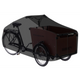 DS Couvre la couverture de vélo de cargaison Cargo à 3 roues gris