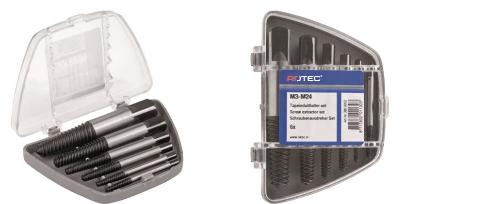 Jeu d'extracteurs de goujons Rotec 1-5 m3-m18
