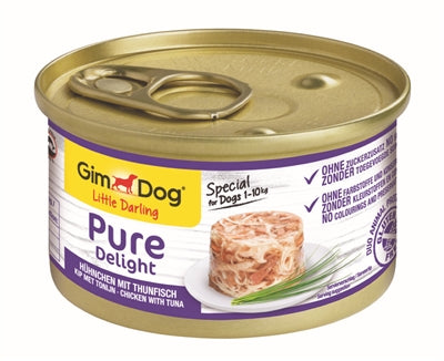 Gimdog petit chéri pur délice thon poulet