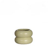 Idées 4 saisons pot de fleur potelé vert jade ø9xh6,4cm