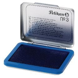 Tampon encreur pelikan 5x7 cm bleu
