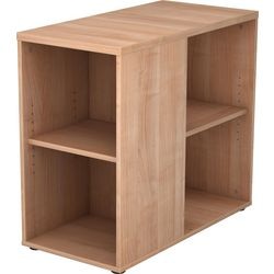 Bureau Bach caisson haut à tiroirs noyer 40 x 80 x 72 cm