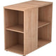 Bureau Bach caisson haut à tiroirs noyer 40 x 80 x 72 cm