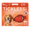 Défense Tickless Teek et VLO pour l'orange fluorescent pour chiens et chats