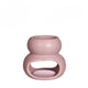 Brûleur parfum potelé Idées 4 saisons rose ø10xh9cm