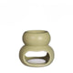 Brûleur parfum potelé Idées 4 saisons vert jade ø10xh9cm