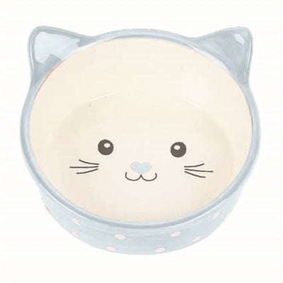 Happy Pet Nettinging Bucket Kat Polka Blue Creme