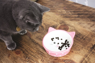 Happy Pet Nettinging Bucket Kat Polka Pink Creme