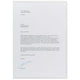 Chemises en forme de L également A4 transparentes