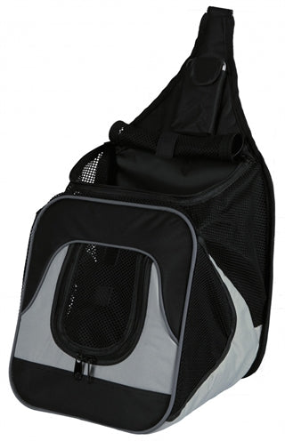 Bag de chien trixie Savina Belly Black Grey