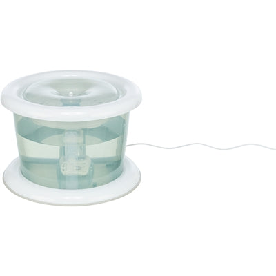 Trixie Drinking Fountain Bubble Stream Blue White