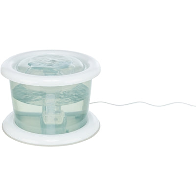 Trixie Drinking Fountain Bubble Stream Blue White