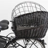 Panier à vélo Trixie avec wire dôme à l'arrière noir