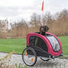 Trixie Dog Bike Cart Black Red