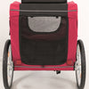 Trixie Dog Bike Cart Black Red