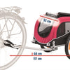 Trixie Dog Bike Cart Black Red
