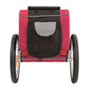Trixie Dog Bike Cart Black Red