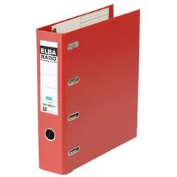 Ordner elba rado plast rouge a4 500 feuilles carton pvc