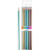 Crayons de couleur triangulaire - métallique, 6e.