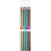 Crayons de couleur triangulaire - métallique, 6e.