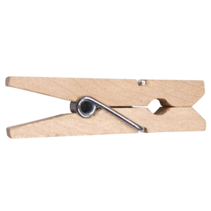 Vaessen creative • pinces à linge bois 3,5cm 12pcs naturel