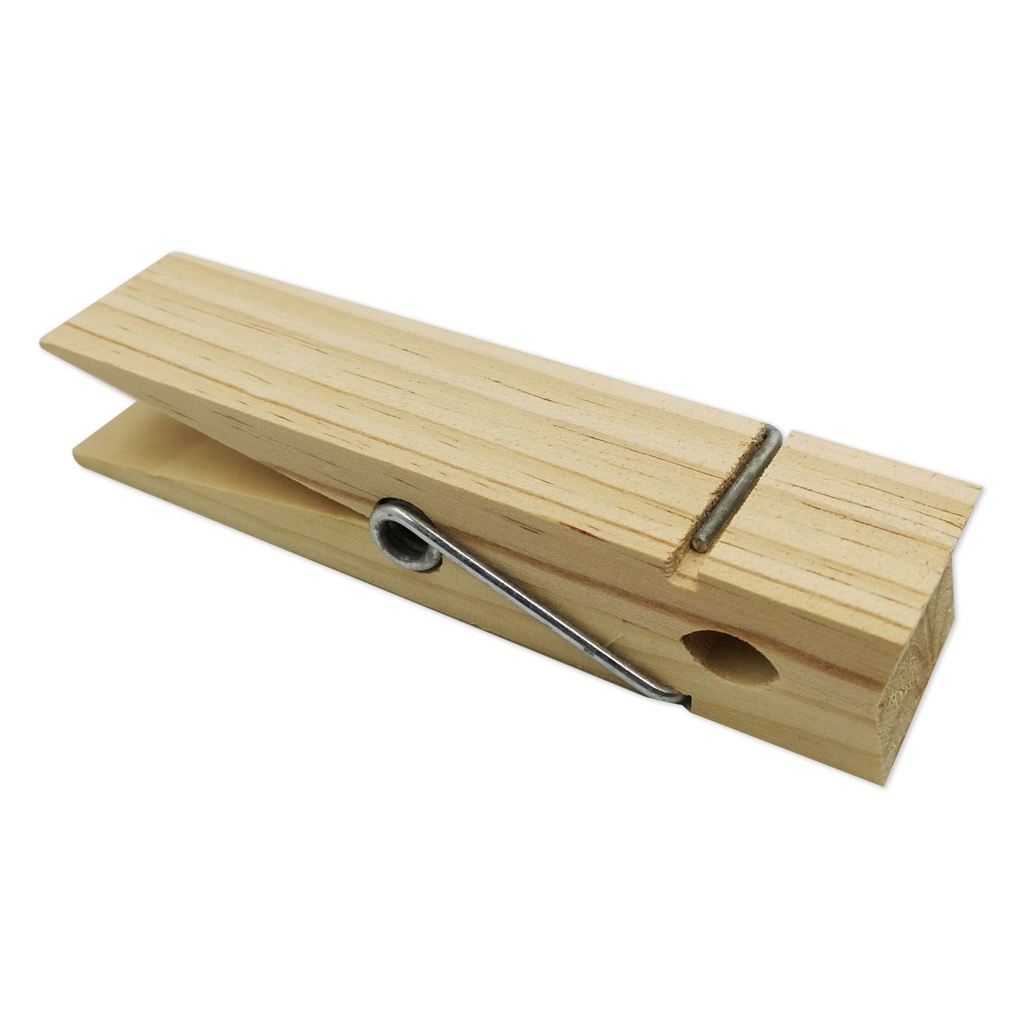 Vaessen creative • pinces à linge bois 15cm 1pcs naturel