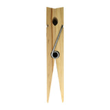 Vaessen creative • pinces à linge bois 15cm 1pcs naturel