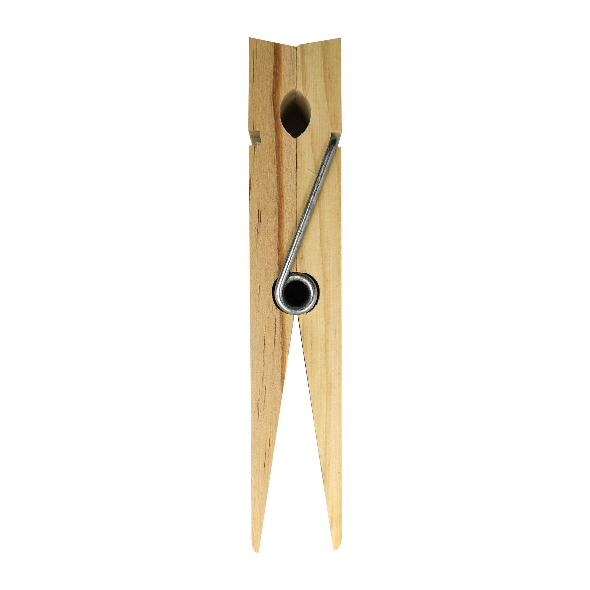 Vaessen creative • pinces à linge bois 15cm 1pcs naturel