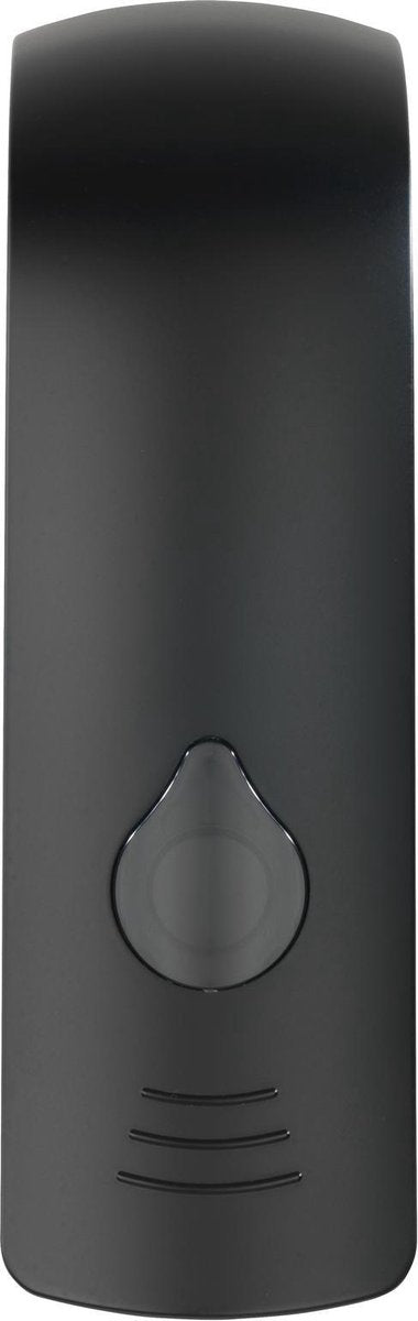 Wenko distributeur de savon de désinfection ranera s - 280ml plastique noir mat - montage mural - pompe à savon