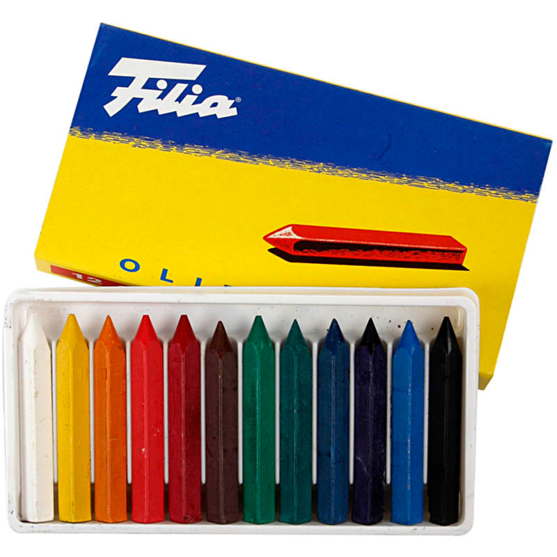 Row à huile Filia, L: 6 cm, épaisseur 7x7 mm, 12 pièces 1 boîte