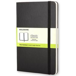 Carnet moleskine vierge couverture rigide noir