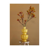 Idées 4 saisons vase bellagio moutarde ø11xh20cm - afbeelding 2